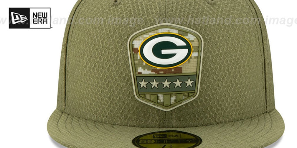 packers salute to service 2020 hat