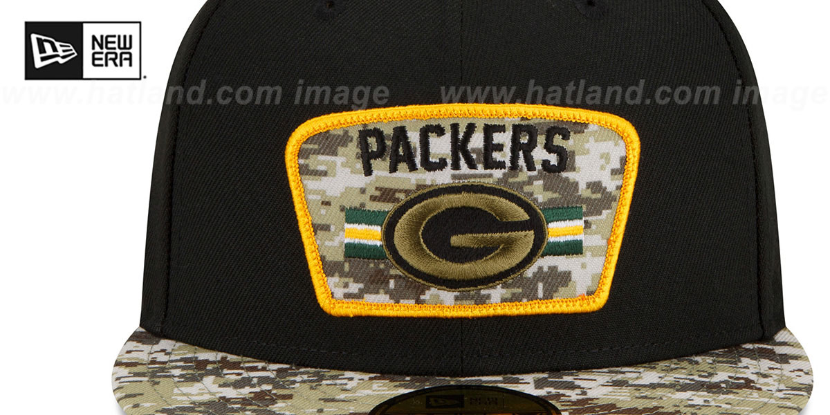 green bay packers salute to service cap