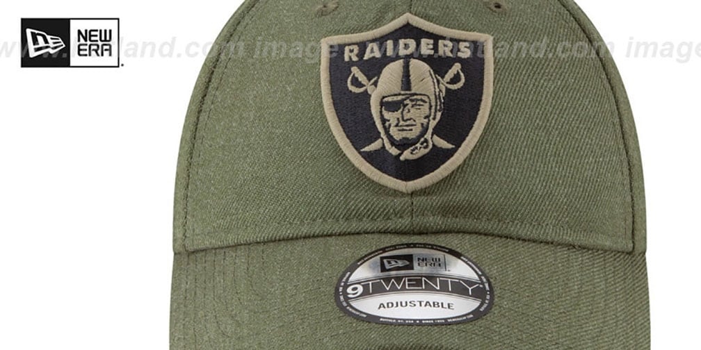 raiders salute to service beanie