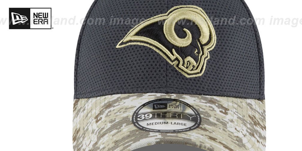 rams salute to service hat