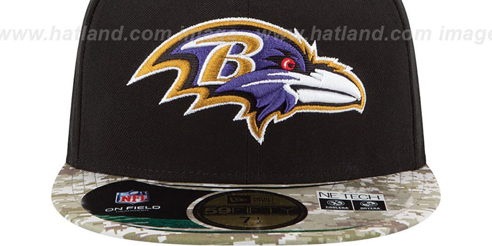 ravens salute to service hat