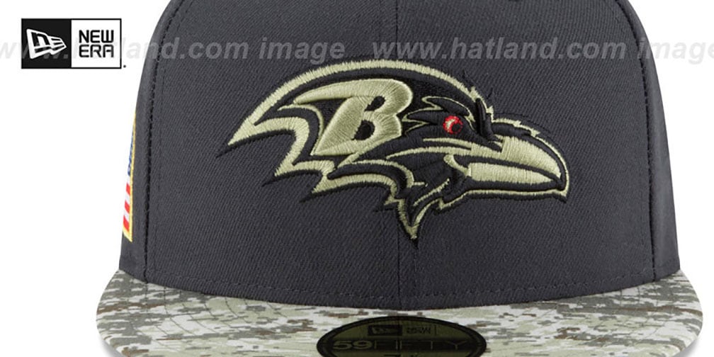 ravens salute to service hat