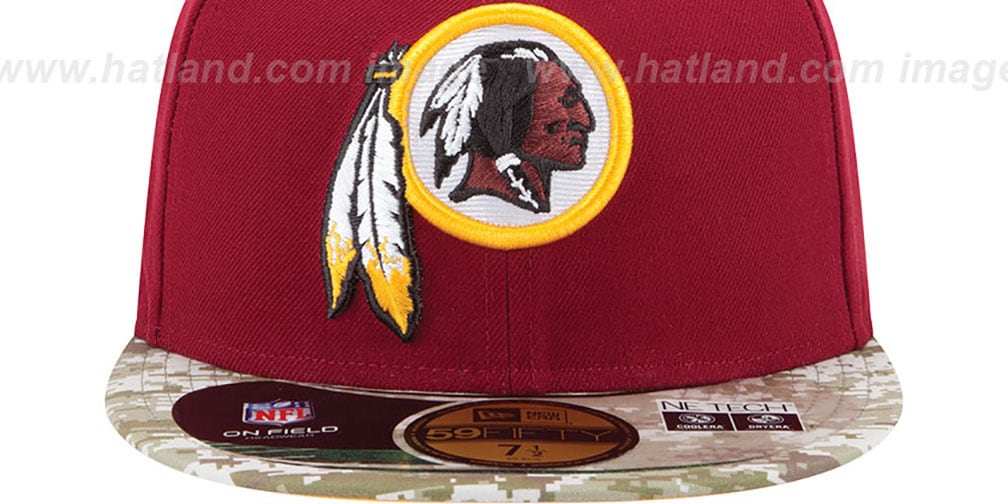 washington redskins salute to service hat