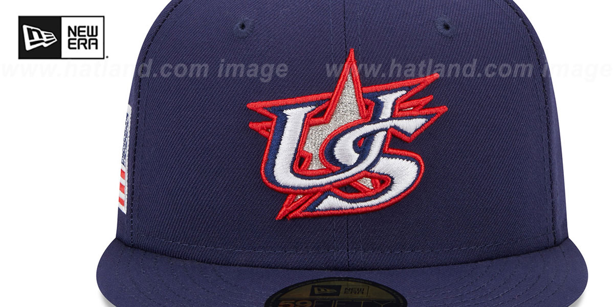 USA 2023 WBC GAME Navy Hat by New Era