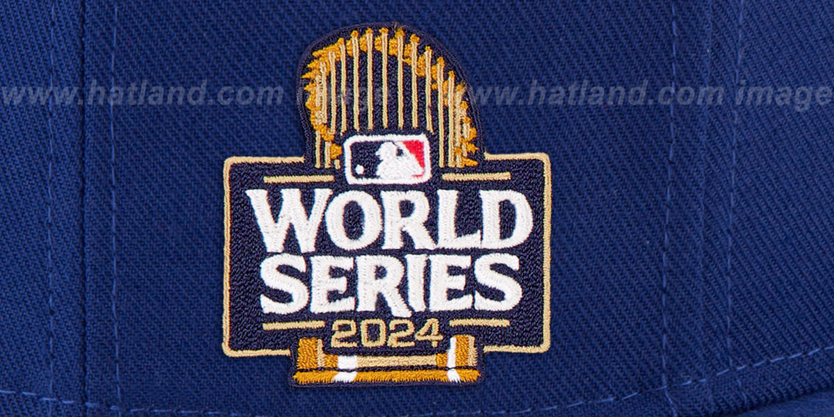 Los Angeles Dodgers 2024 WORLD SERIES GAME Fitted Hat