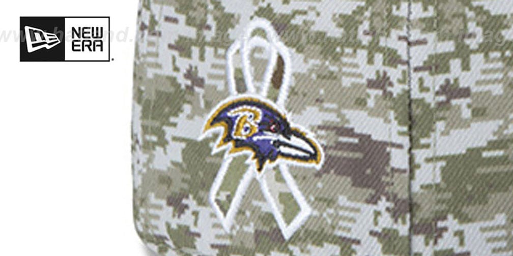 ravens salute to service hat