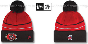 49ers 'THANKSGIVING DAY' Knit Beanie Hat by New Era