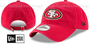 49ers 'CORE-CLASSIC STRAPBACK' Red Hat by New Era