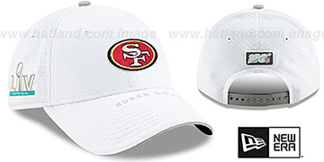 49ers SUPER BOWL LIV Stretch Snapback Hat by New Era