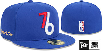 76ers 24-25 ALTERNATE 'CITY-EDITION' Fitted Hat by New Era