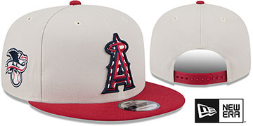 Angels 2024 JULY 4TH STARS N STRIPES SNAPBACK Hat by New Era