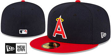 Angels AC-ONFIELD ALTERNATE Hat by New Era