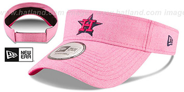 Astros 2018 MOTHERS DAY VISOR Heather Pink by New Era