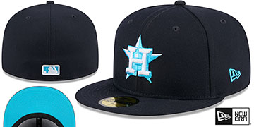 Astros 2024 'FATHERS DAY' Fitted Hat by New Era