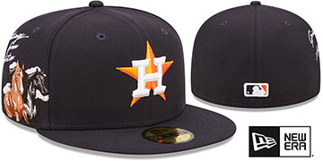 Astros 'SIDE-CITY ICON' Navy Hat by New Era