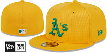 Athletics 2025 'SPRING TRAINING' Fitted Hat by New Era