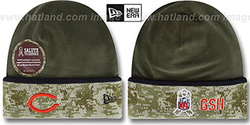 Bears 2014 SALUTE-TO-SERVICE Knit Beanie Hat by New Era