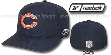 Bears 'COACHES' Fitted Hat by Reebok - navy