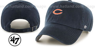 Bears 'POLO STRAPBACK' Navy Hat by Twins 47 Brand