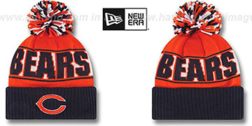 Bears 'REP-UR-TEAM' Knit Beanie Hat by New Era