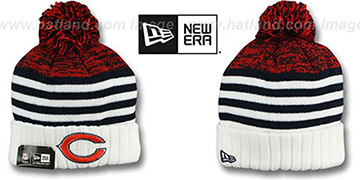 Bears 'SNOWFALL STRIPE' Knit Beanie Hat by New Era