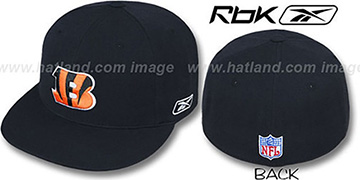 Bengals 'COACHES' Black Fitted Hat by Reebok