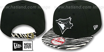 Blue Jays OSTRICH-ZEBRA STRAPBACK Hat by New Era