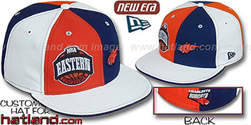 Bobcats CONFERENCE 'DOUBLE WHAMMY' Fitted Hat by New Era