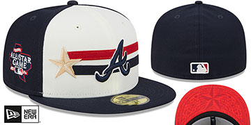 Braves '2024 MLB ALL-STAR WORKOUT' Fitted Hat by New Era