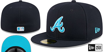 Braves 2024 'FATHERS DAY' Fitted Hat by New Era