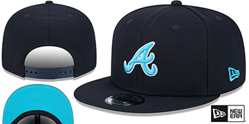 Braves 2024 FATHERS DAY SNAPBACK Hat by New Era