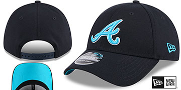 Braves 2024 FATHERS DAY STRETCH-SNAP Hat by New Era