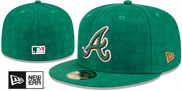 Braves 2025 'ST PATRICKS DAY' Fitted Hat by New Era