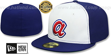 Braves 'AARON 1974 COOPERSTOWN' Fitted Hat by New Era