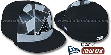 Braves CUT N PASTE Fitted Hat by New Era