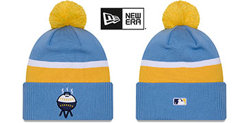 Brewers 2024-25 CITY CONNECT Knit Beanie Hat by New Era