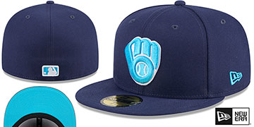 Brewers 2024 'FATHERS DAY' Fitted Hat by New Era