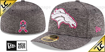 Broncos 2016 LOW-CROWN BCA Grey Fitted Hat by New Era