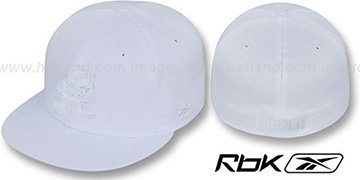 Browns NFL-WHITEOUT Fitted Hat by Reebok