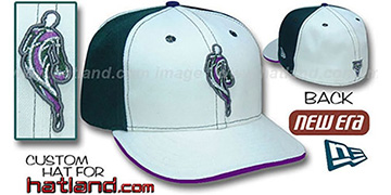 Bucks 'INSIDER PINWHEEL' White-Green Fitted Hat by New Era