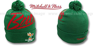 Bucks 'VICE BEANIE' Green by Mitchell and Ness