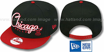 Bulls '2T CHARZ SNAPBACK' Black-Red Hat by New Era