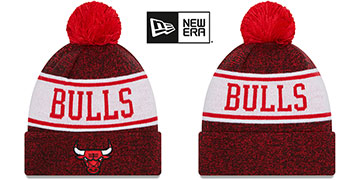 Bulls BANNER Knit Beanie Hat by New Era