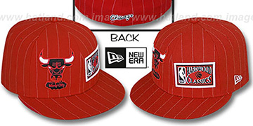 Bulls 'BIG-ONE DOUBLE WHAMMY' Red-White Fitted Hat