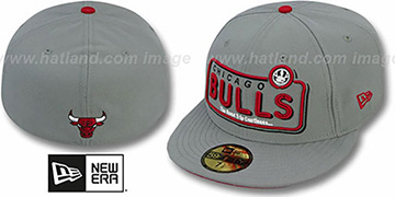 Bulls ESPN-SIGN Grey Fitted Hat by New Era