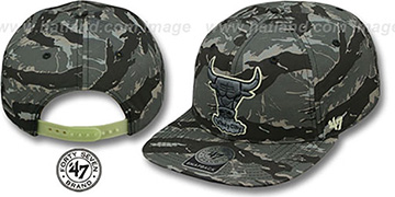 Bulls NIGHT-VISION SNAPBACK Adjustable Hat by Twins 47 Brand