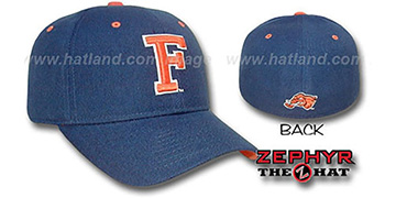 Cal State DH Fitted Hat by Zephyr - navy