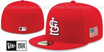 Cardinals 2015 STARS-N-STRIPES 911 GAME Hat by New Era