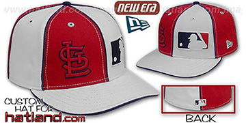 Cardinals 'DOUBLE WHAMMY' Red-White Fitted Hat