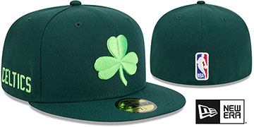 Celtics 24-25 ALTERNATE 'CITY-EDITION' Fitted Hat by New Era